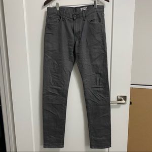 Uniqlo Men’s Dark Gray Skinny Fit Jeans - 29 x 32